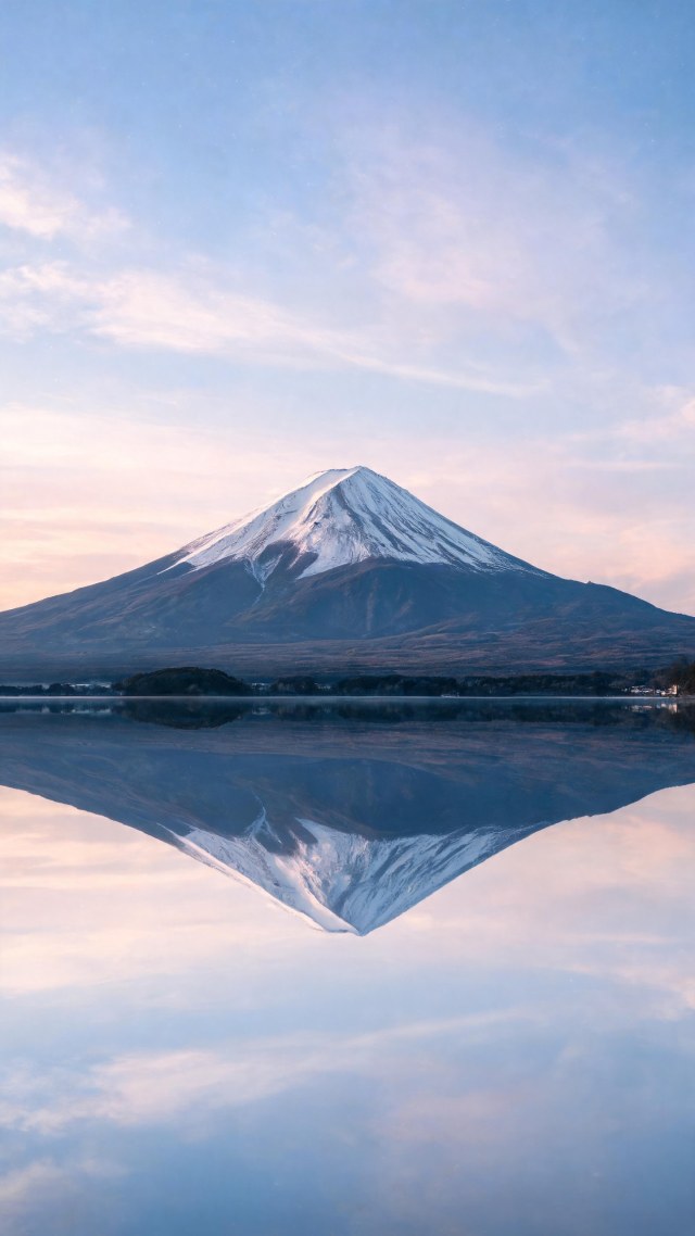 富士山·倒影