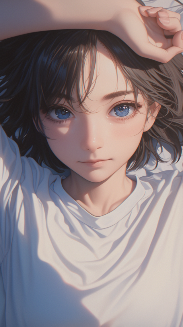 甜美阳光女孩
