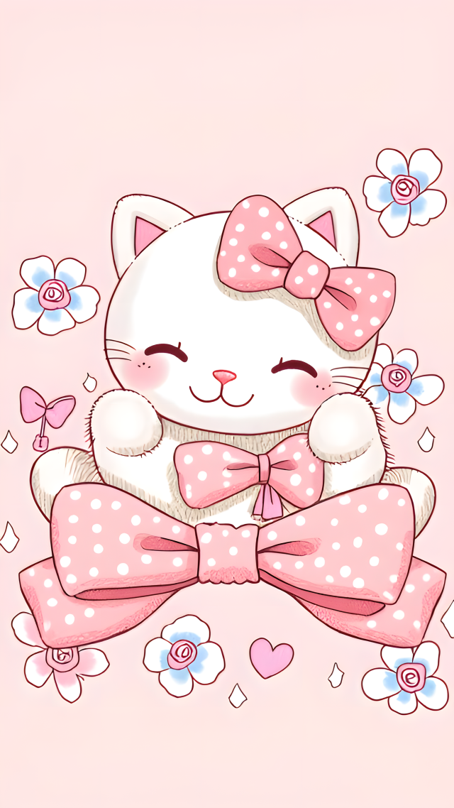 草莓可爱猫