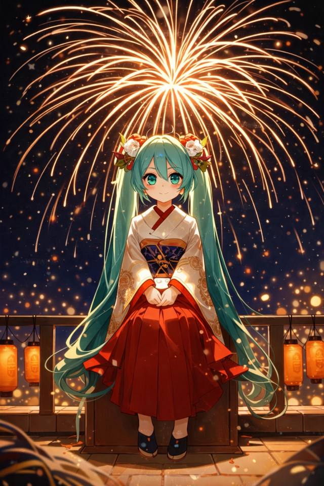 初音未来烟花