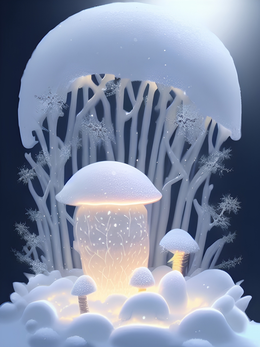 水晶蘑菇