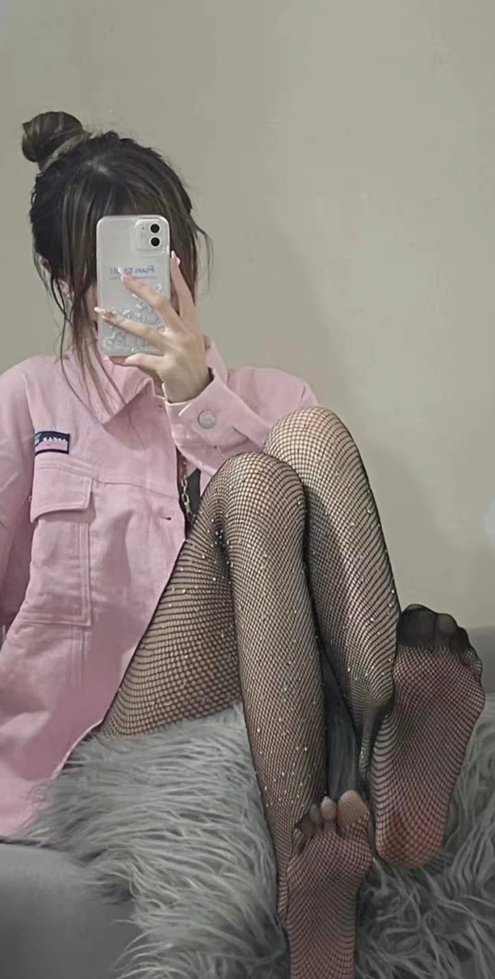 亮鑽黑絲美女①（先贊後下載，求求了）微信聊天背景圖高清