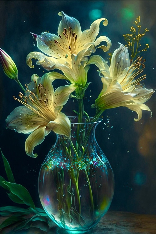百合花1