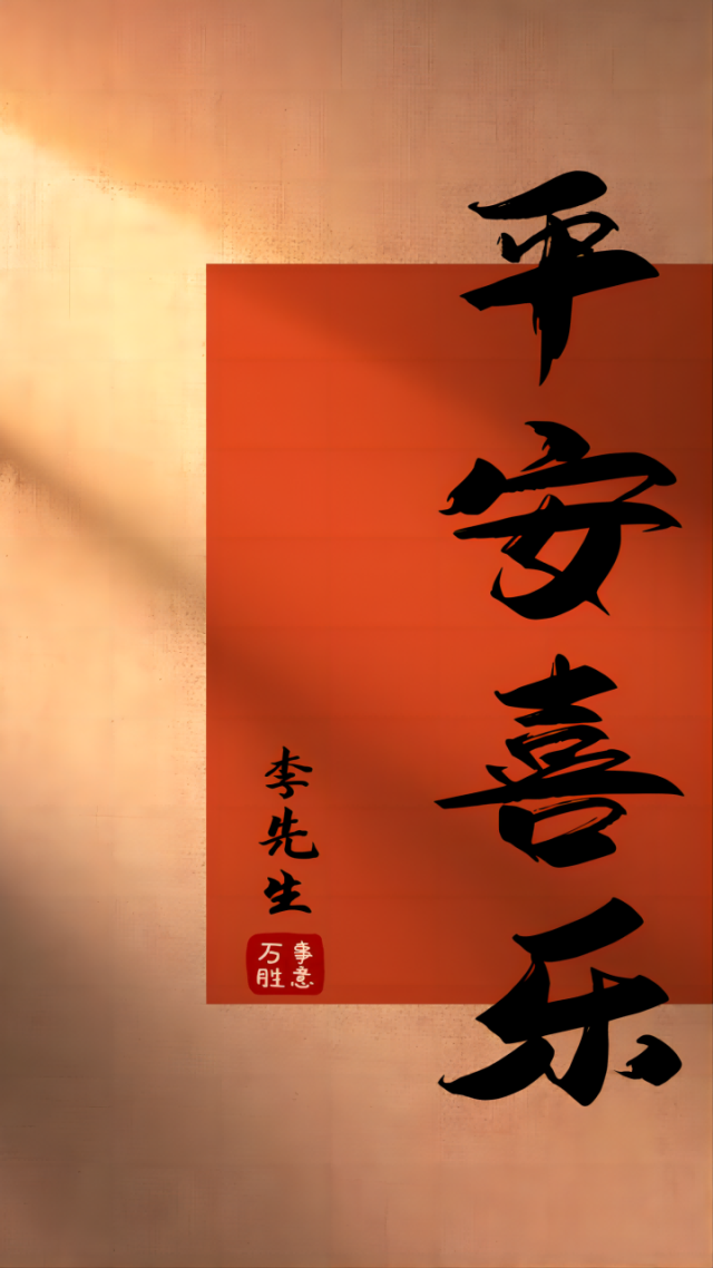 平安喜樂