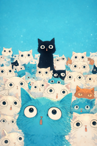 猫咪聚会