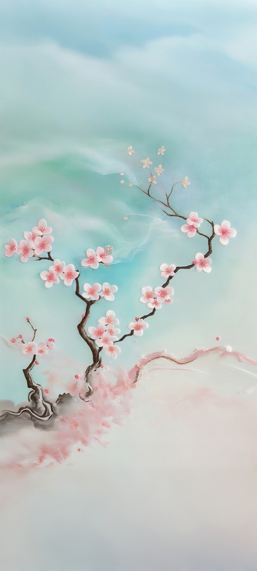 小清新花開如夢