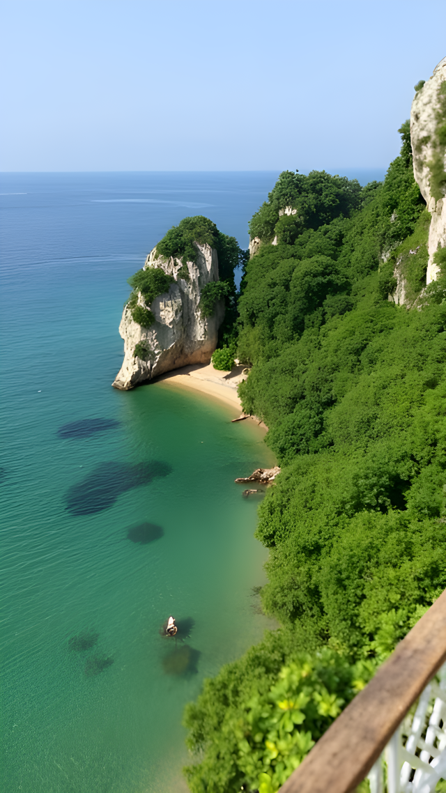 清新自然護眼海景