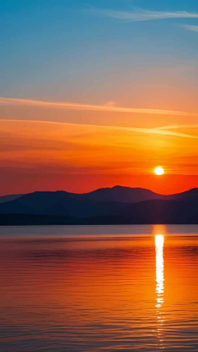 海邊的夕陽無限好，只是近黃昏