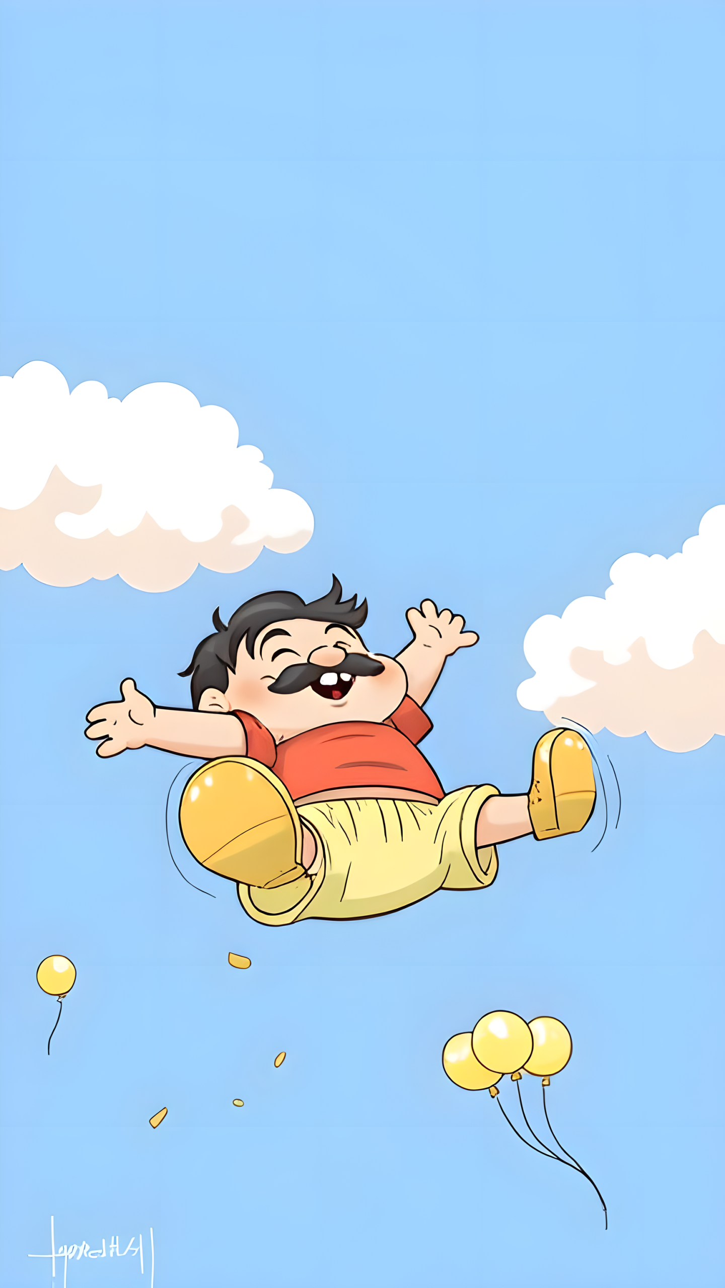 手画小新