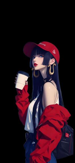蛇环少女-暗黑系壁纸