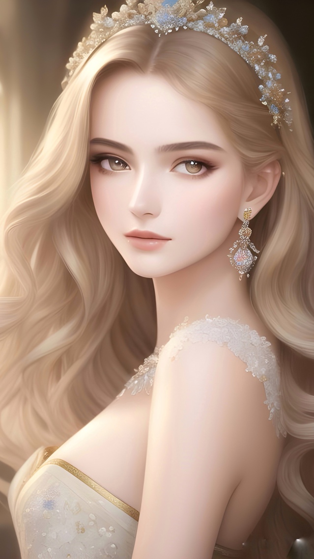 金发美女