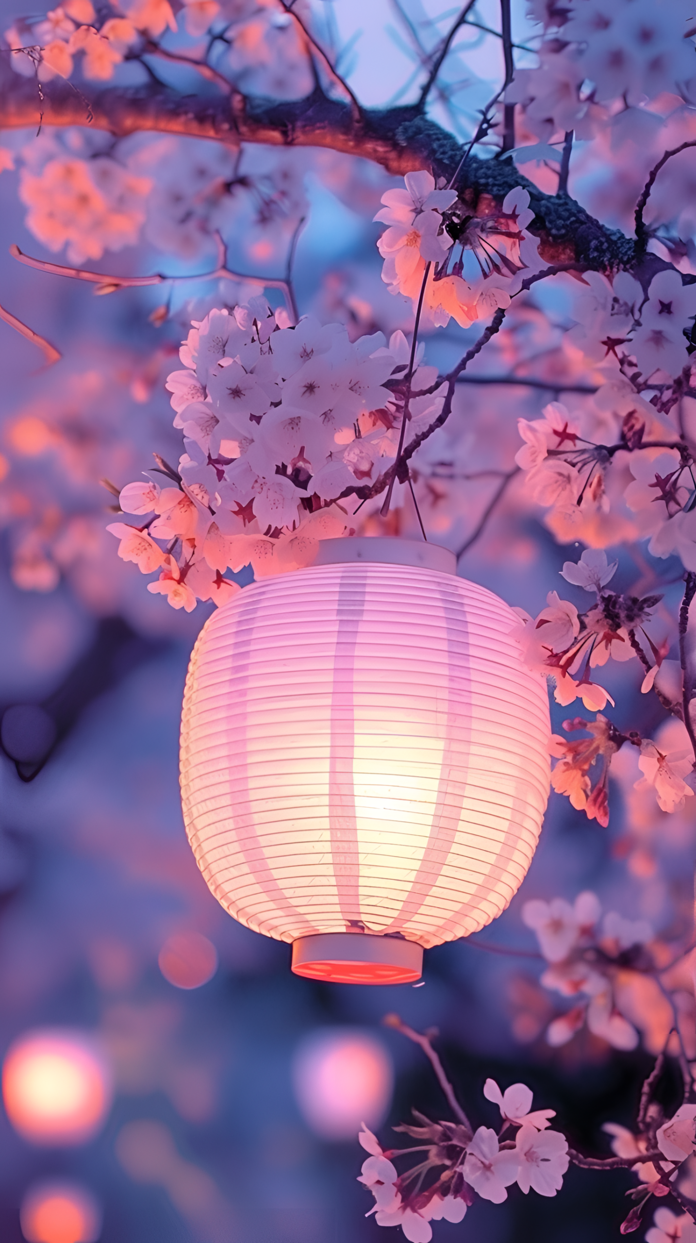 花影與燈籠