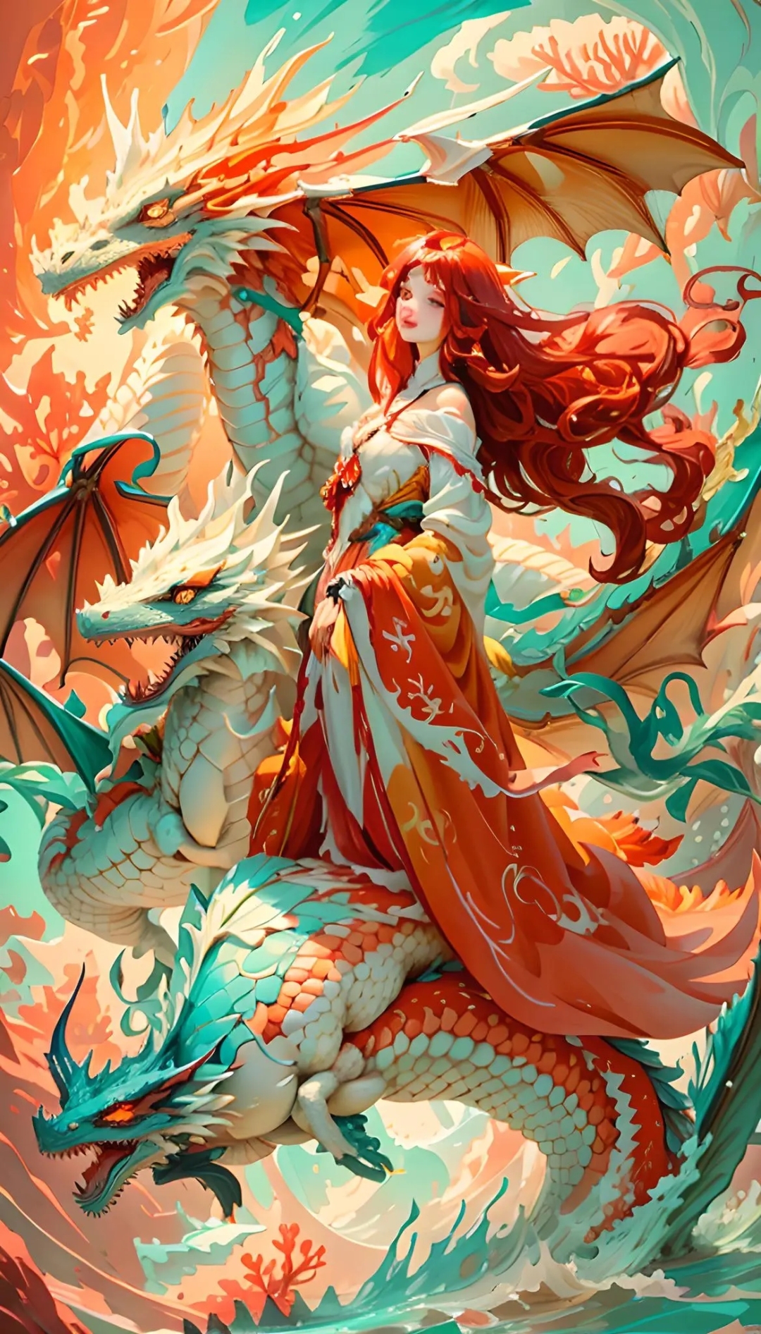 龍.美女