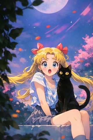 美少女战士与黑猫