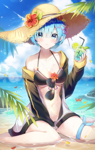 蕾姆泳装