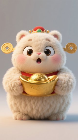 发财可爱动物