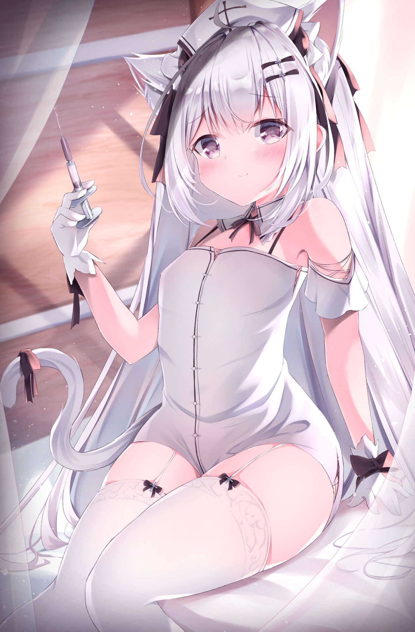 猫娘给你打针