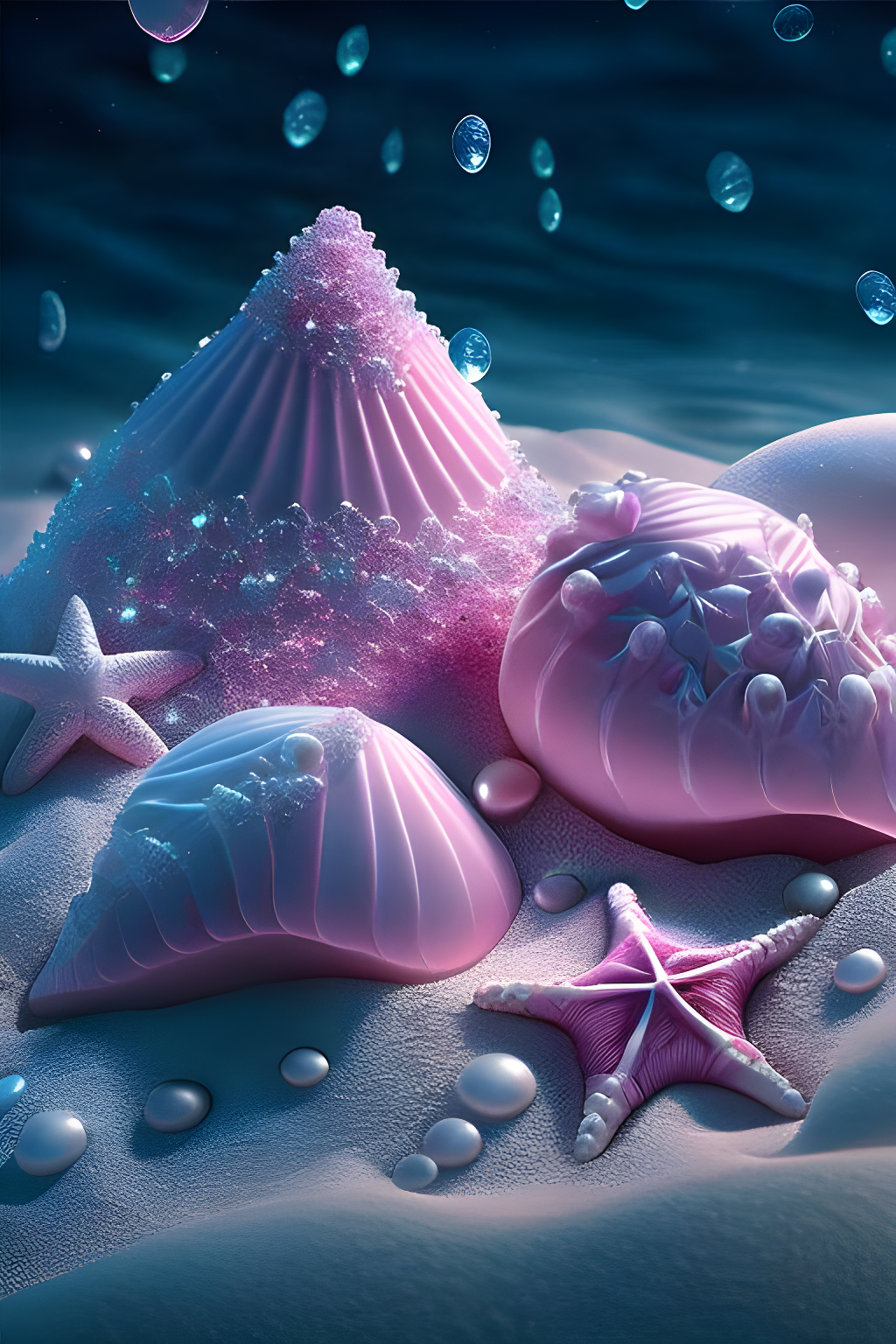 海邊，貝殼