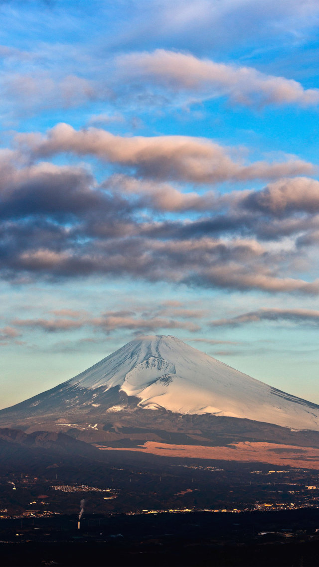@富士山風光 唯美旅行微信主頁背景