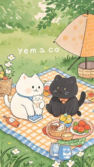 呆萌猫咪