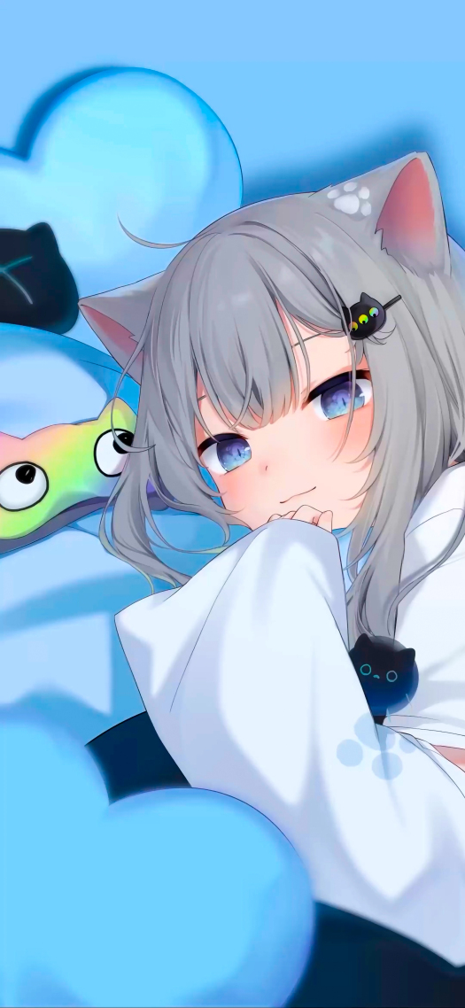 貓耳少女靜態壁紙