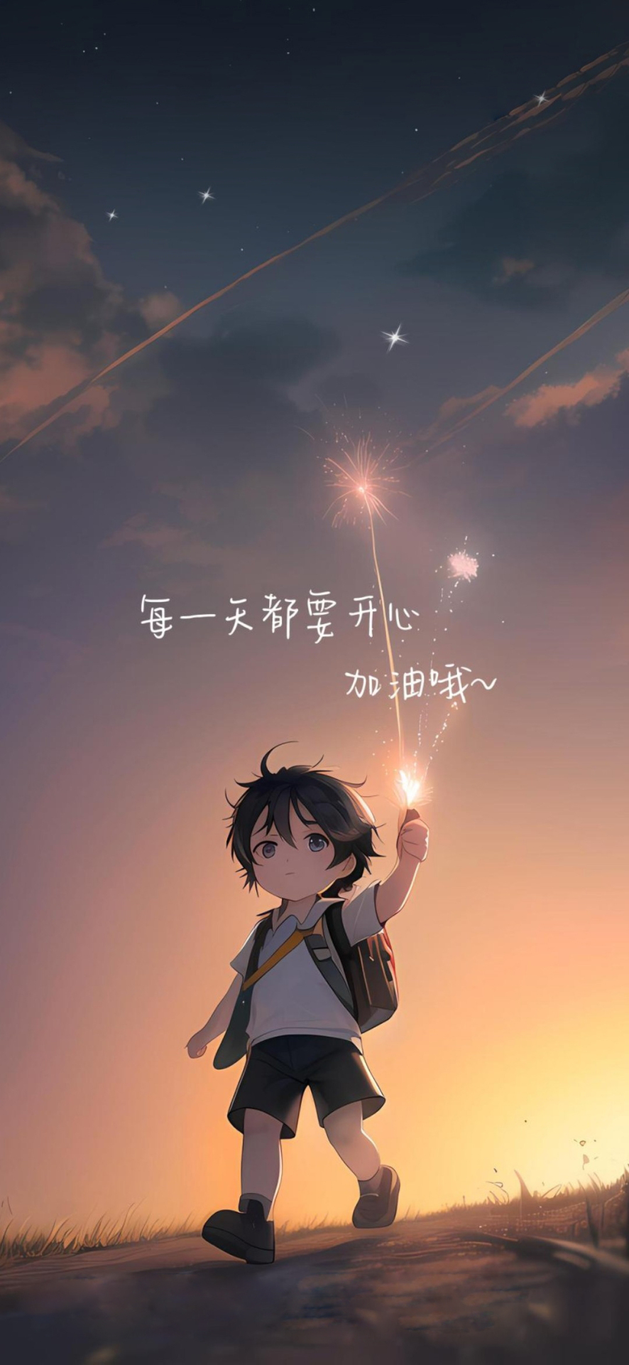 可爱小男孩