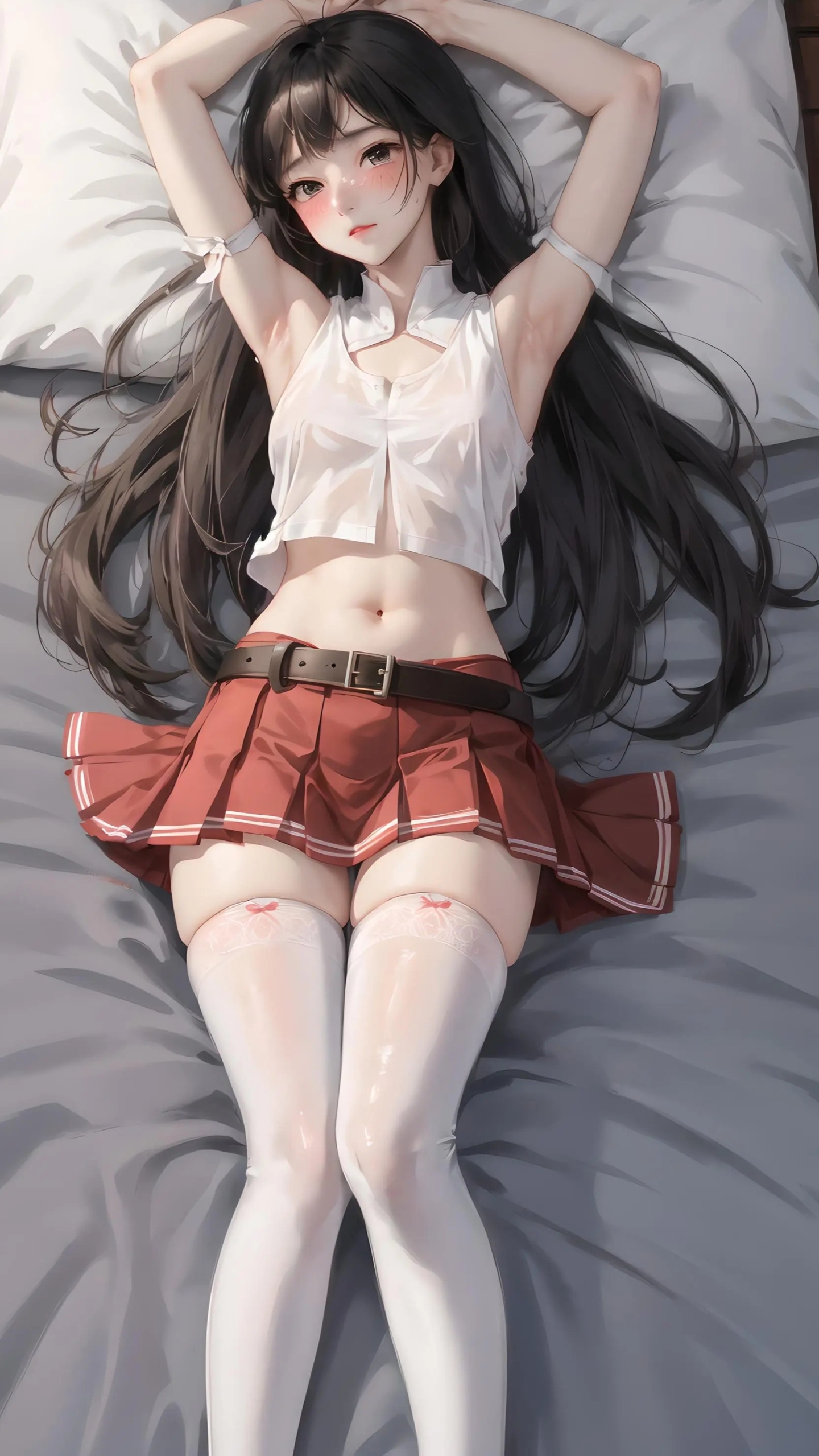 長發腰間少女