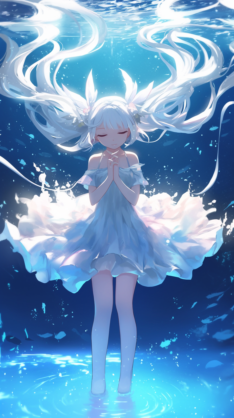 祈福少女