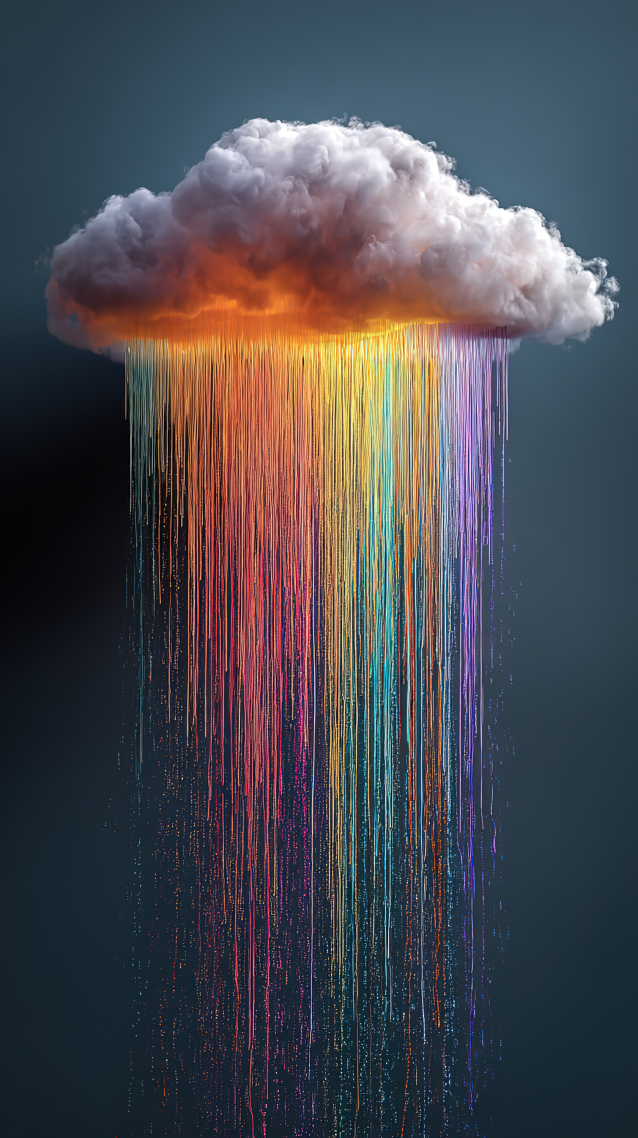 彩虹雨