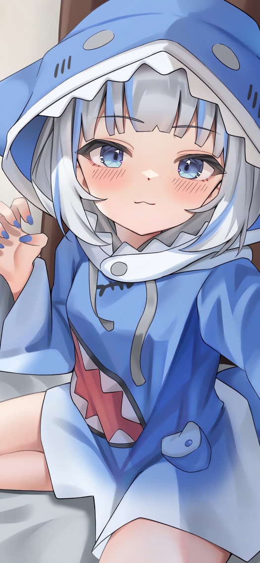 可愛睡衣少女
