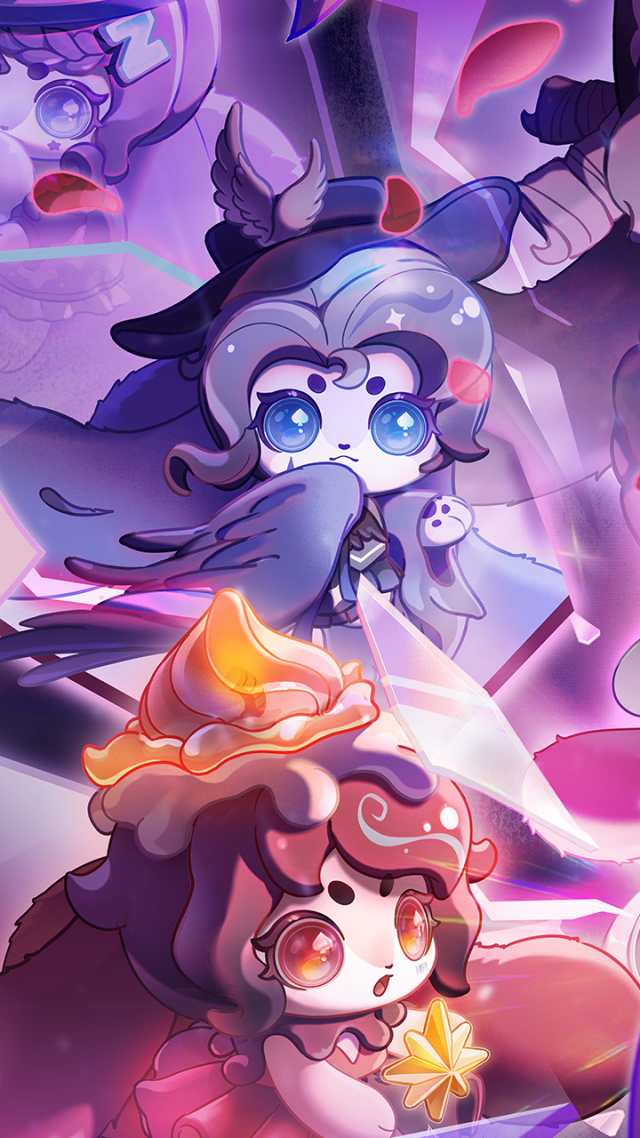 卡布兔在逃魔女梦幻魔法暗黑壁纸