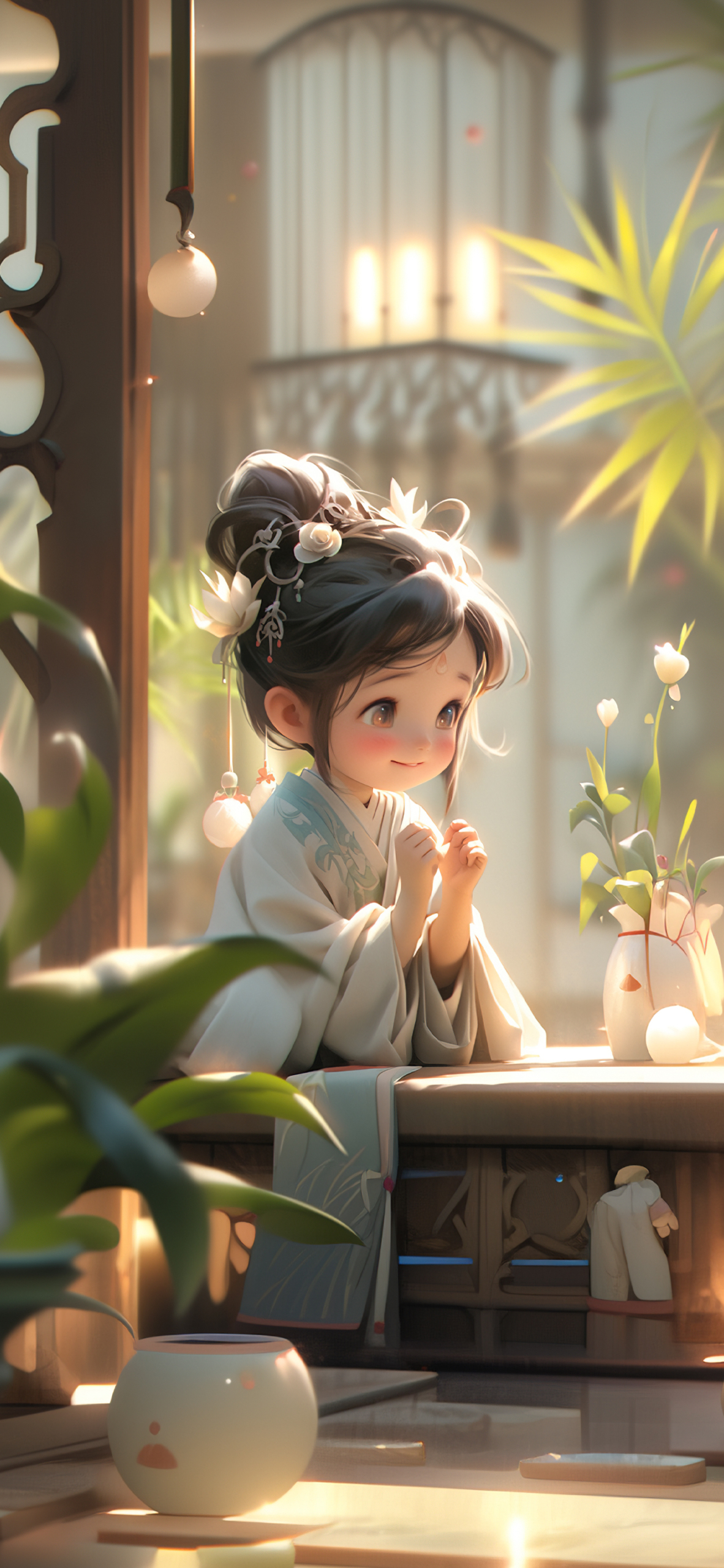 可爱女孩