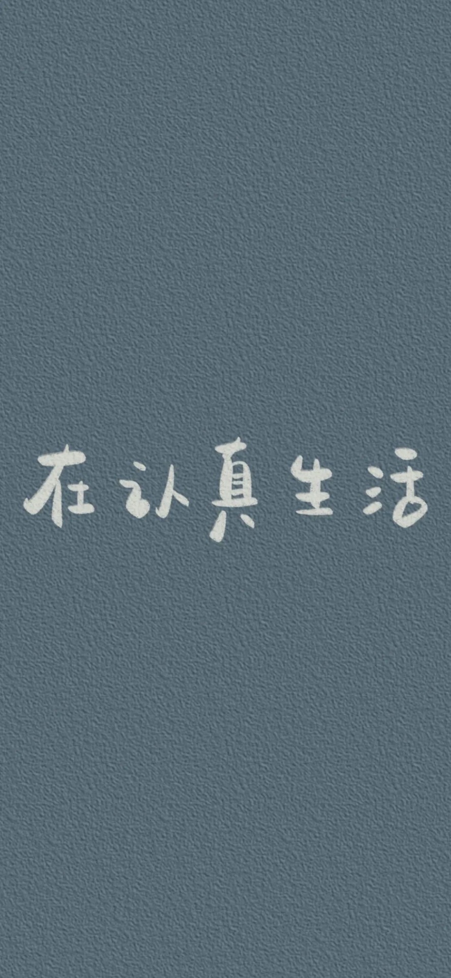 在认真生活