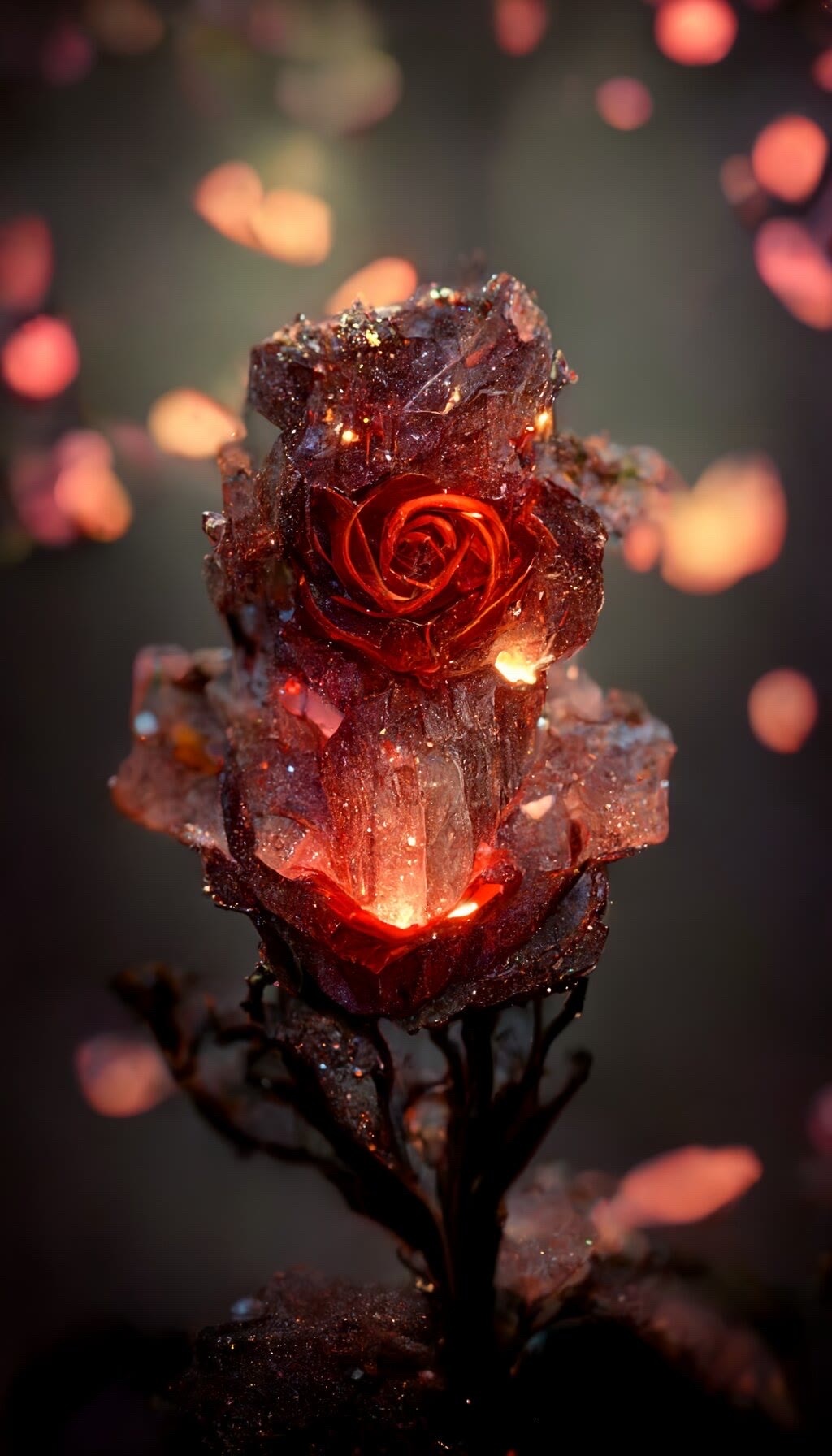 简约玫瑰花