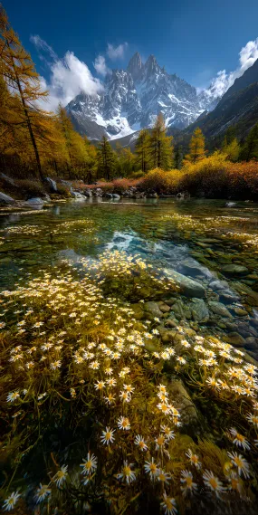 雪域花海 ，秋水长天