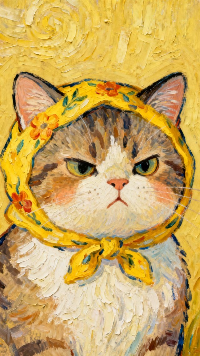 生气小猫