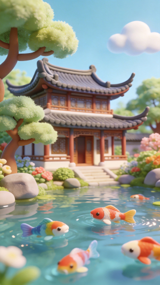 可爱小花园