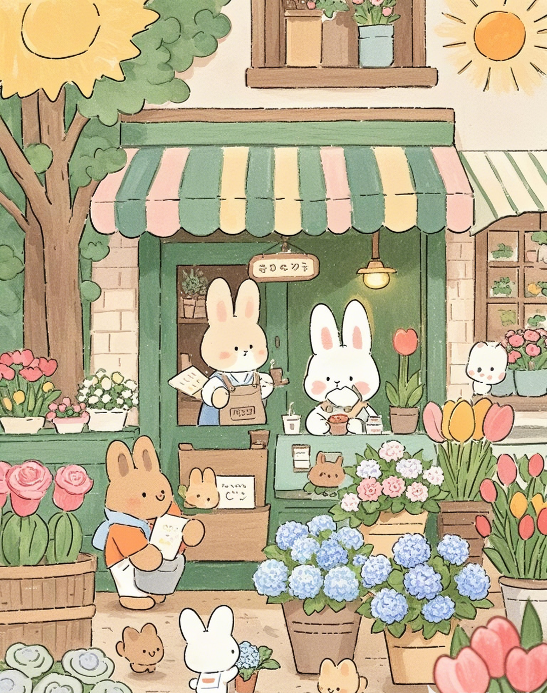 兔子的花鋪