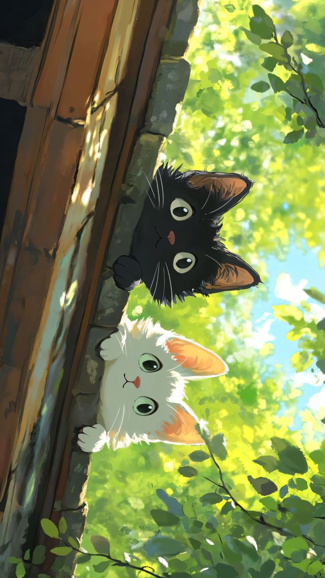俏皮小貓