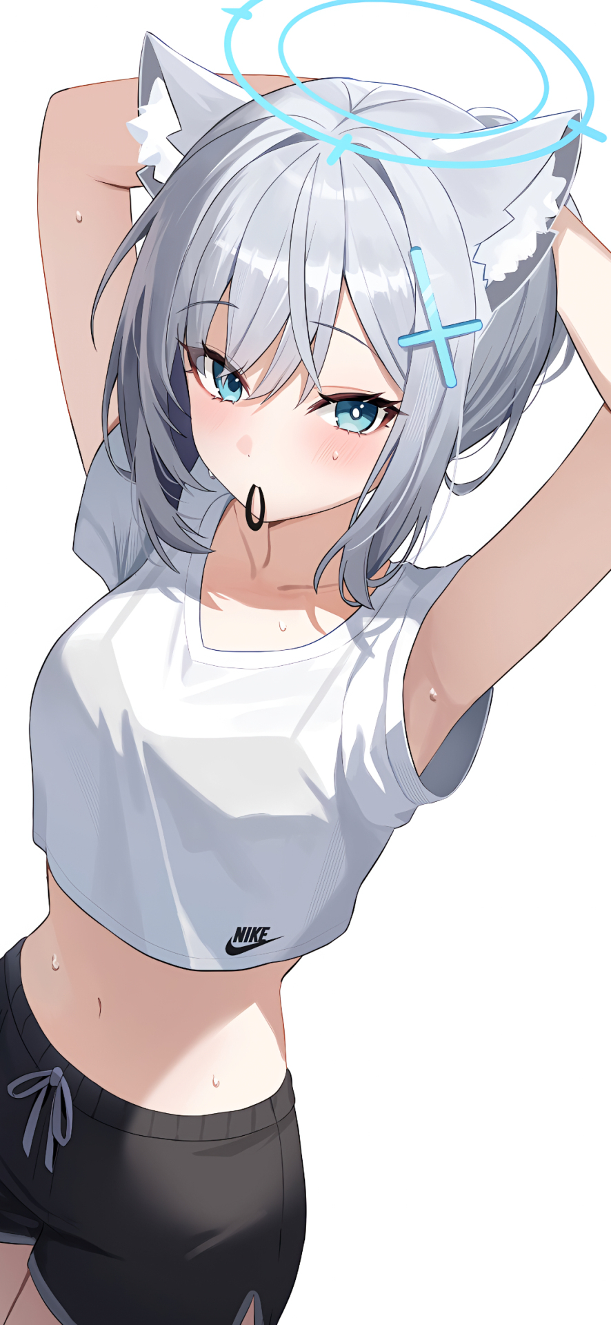 銀髮少女
