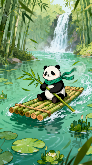 山涧溪流