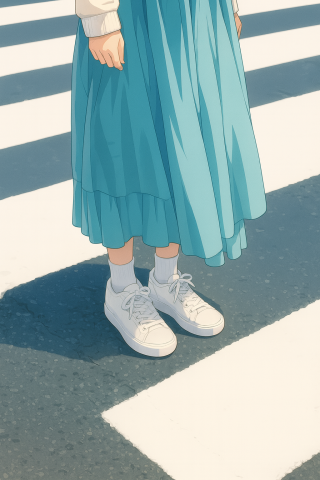 唯美裙摆