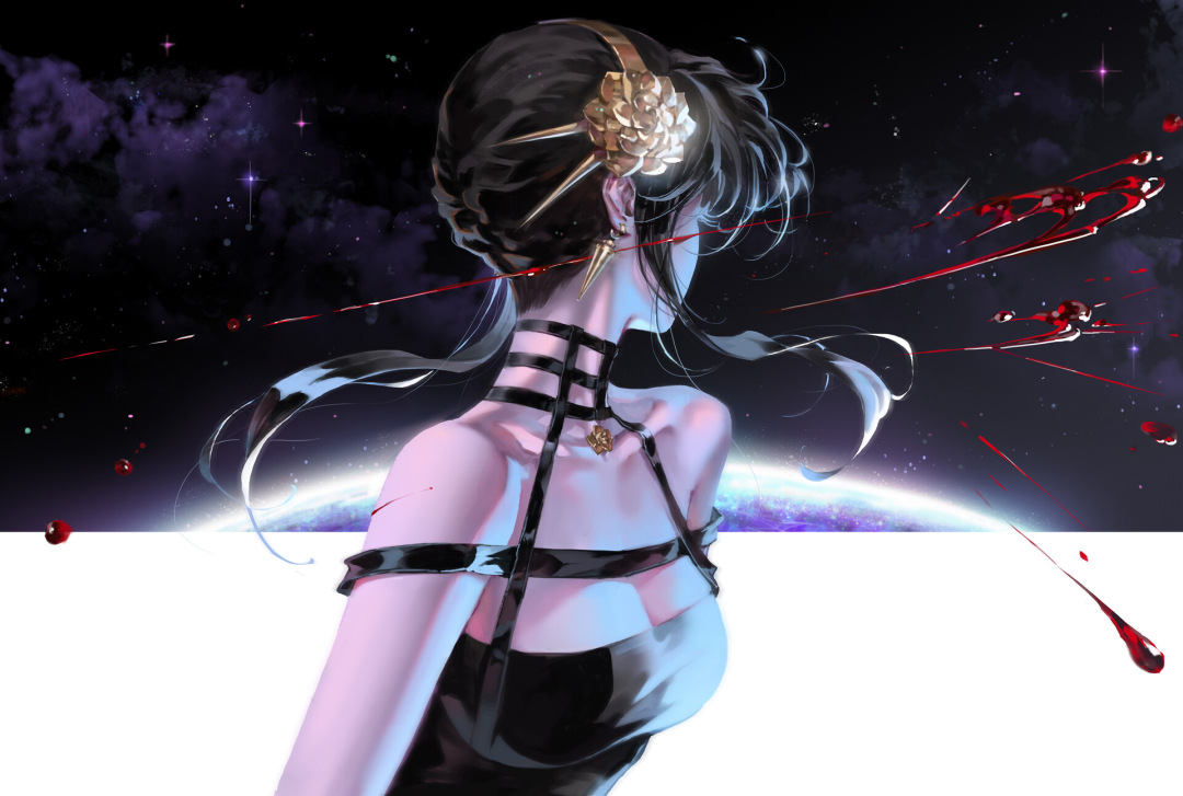 二次元动漫游戏清纯美女