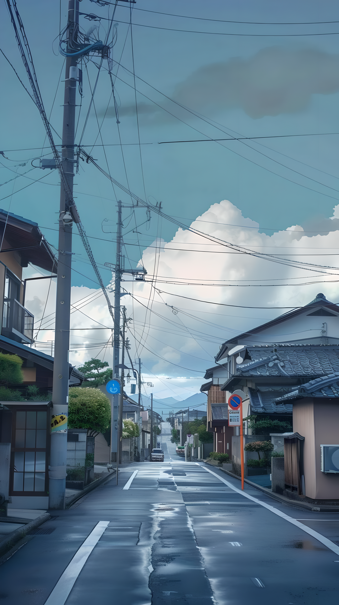 动漫日系街道