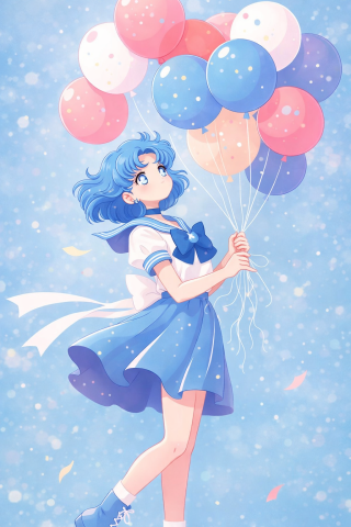 美少女战士水蓝色