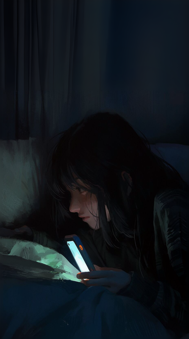 唯美治愈系动漫女孩
