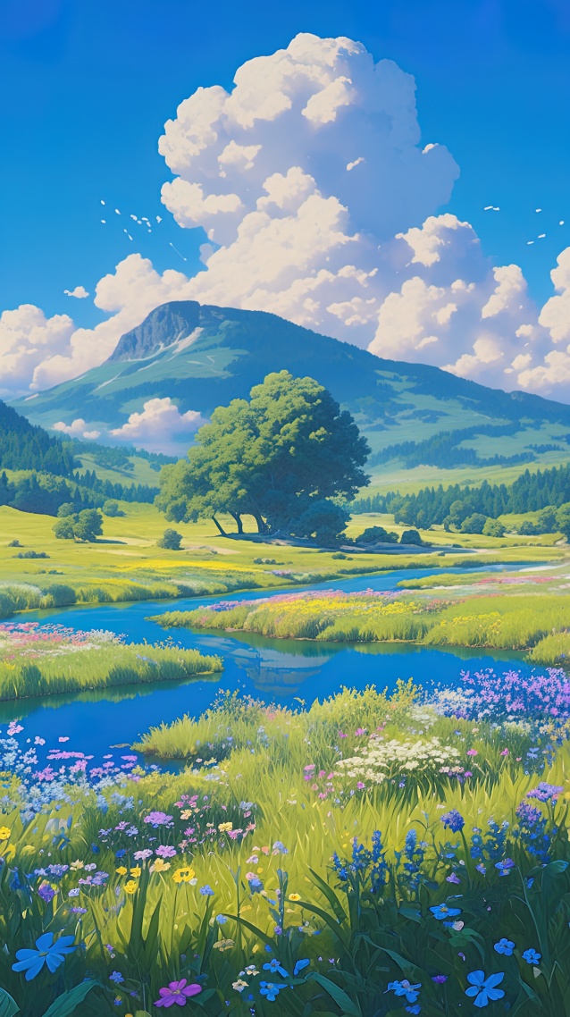 治愈绿色护眼芳草园