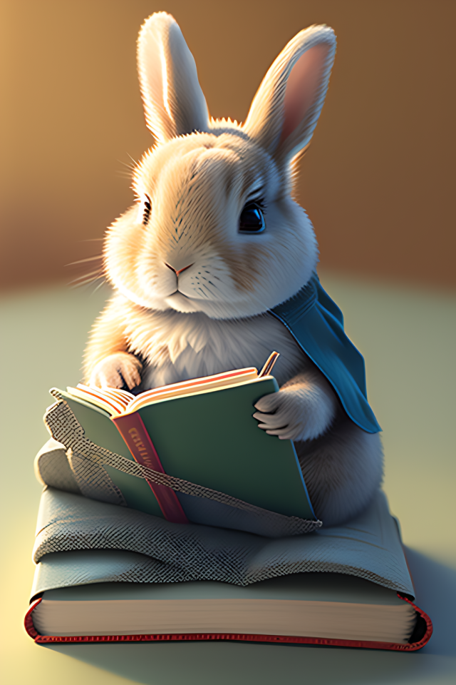 認真看書