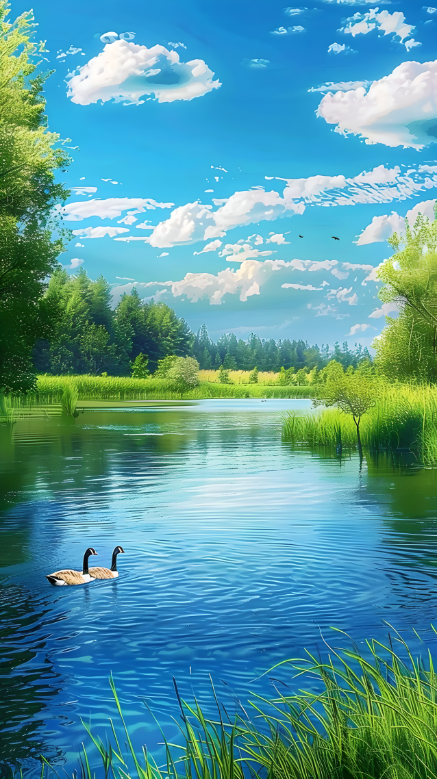 自然治愈風景