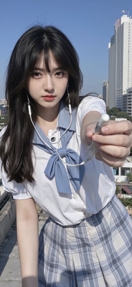清纯校园美女